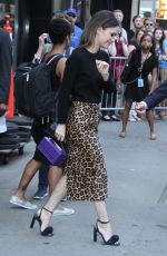 RACHEL BILSON Leave Good Morning America in New York 07/02/2018