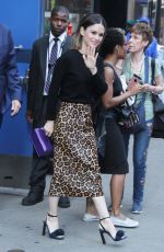 RACHEL BILSON Leave Good Morning America in New York 07/02/2018