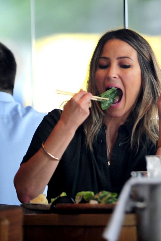 RACHEL STEVENS at Roka Restaurant in London 07/18/2018