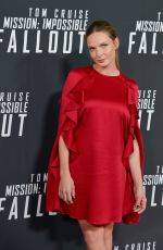 REBECCA FERGUSON at Mission: Impossible – Fallout Premiere in Wahington 07/22/2018
