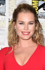 REBECCA ROMIJN at The Death of Superman Photocall at Comic-con in San Diego 07/20/2018