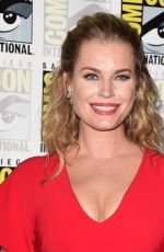 REBECCA ROMIJN at The Death of Superman Photocall at Comic-con in San Diego 07/20/2018