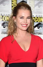 REBECCA ROMIJN at The Death of Superman Photocall at Comic-con in San Diego 07/20/2018