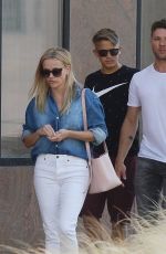 REESE WITHERSPOON and Ryan Philippe with Their Son Out in Los Angeles 07/19/2018