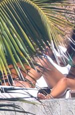 RIHANNA in Bikini and Hassan Jameel on Vacation in Mexico 07/07/2018