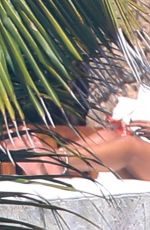 RIHANNA in Bikini and Hassan Jameel on Vacation in Mexico 07/07/2018