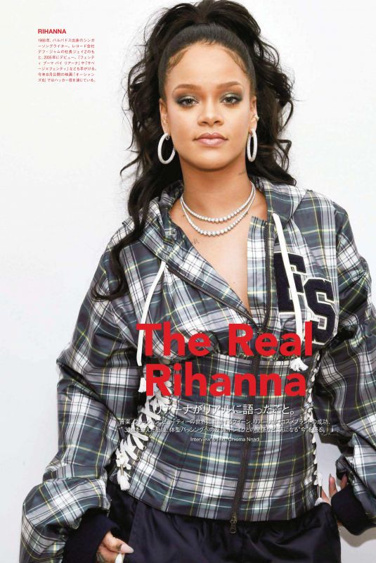 RIHANNA in Vogue Magazine, Japan August 2018