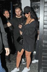 RIHANNA Leaves Scotch of St. James Night Club in London 06/29/2018