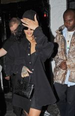 RIHANNA Leaves Scotch of St. James Night Club in London 06/29/2018