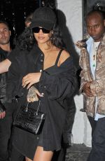 RIHANNA Leaves Scotch of St. James Night Club in London 06/29/2018