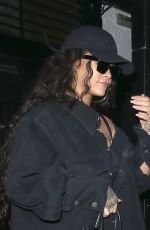 RIHANNA Leaves Scotch of St. James Night Club in London 06/29/2018