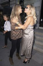 RITA ORA and LOTTIE MOSS Leaves Annabelle