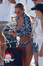 RITA ORA in Bikini at a Boat in Barcelona 07/19/2018