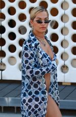 RITA ORA in Bikini at a Boat in Barcelona 07/19/2018