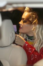 RITA ORA Leaves Her Hotel in Barcelona 07/21/2018