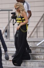 RITA ORA Leaves Her Hotel in Manchester 07/15/2018