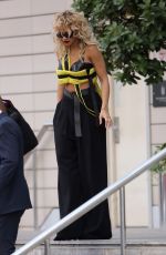 RITA ORA Leaves Her Hotel in Manchester 07/15/2018