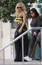 RITA ORA Leaves Her Hotel in Manchester 07/15/2018