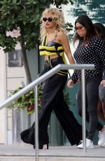 RITA ORA Leaves Her Hotel in Manchester 07/15/2018