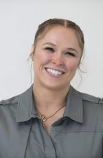 RONDA ROUSEY at a Photocall in West Hollywood 07/27/2018