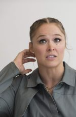 RONDA ROUSEY at a Photocall in West Hollywood 07/27/2018