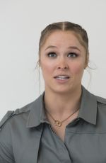 RONDA ROUSEY at a Photocall in West Hollywood 07/27/2018