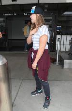 RONDA ROUSEY at LAX Airport in Los Angeles 07/09/2018