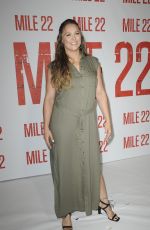 RONDA ROUSEY at Mile 22 Photocall in Los Angeles 07/28/2018
