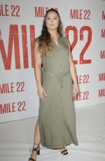 RONDA ROUSEY at Mile 22 Photocall in Los Angeles 07/28/2018