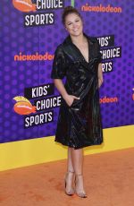 RONDA ROUSEY at Nickelodeon