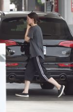 ROONEY MARA at a Gas Station in Sherman Oaks 07/10/2018
