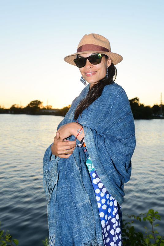 ROSARIO DAWSON at Surf Lodge Concert Series in Montauk 07/07/2018
