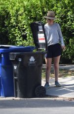 ROSE BYRNE at a Trash Bins in Los Angeles 07/12/2018
