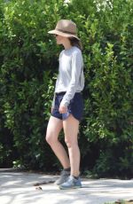 ROSE BYRNE at a Trash Bins in Los Angeles 07/12/2018