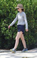 ROSE BYRNE at a Trash Bins in Los Angeles 07/12/2018