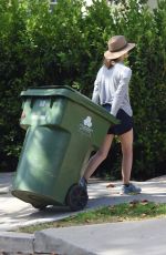 ROSE BYRNE at a Trash Bins in Los Angeles 07/12/2018