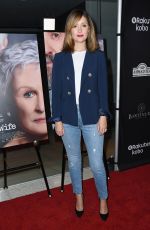 ROSE BYRNE at The Wife Premiere in Los Angeles 07/23/2018