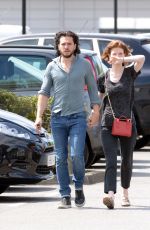 ROSE LESLIE and Kit Harington Shopping for Cat in London 07/11/2018