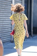 ROSE LESLIE Out and About in London 07/02/2018