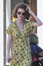 ROSE LESLIE Out and About in London 07/02/2018
