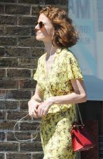 ROSE LESLIE Out and About in London 07/02/2018