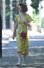 ROSE LESLIE Out and About in London 07/02/2018