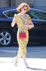 ROSE LESLIE Out and About in London 07/02/2018