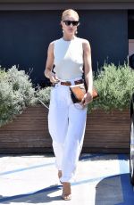 ROSIE HUNTINGTON-WHITELEY Leaves a Friend in Beverly Hills 07/11/2018