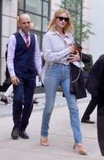 ROSIE HUNTINGTON-WHITELEY Out and About in New York 07/18/2018