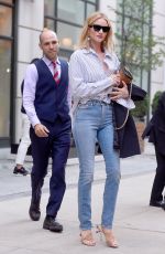 ROSIE HUNTINGTON-WHITELEY Out and About in New York 07/18/2018