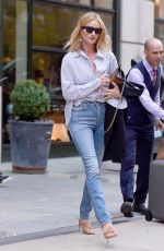 ROSIE HUNTINGTON-WHITELEY Out and About in New York 07/18/2018