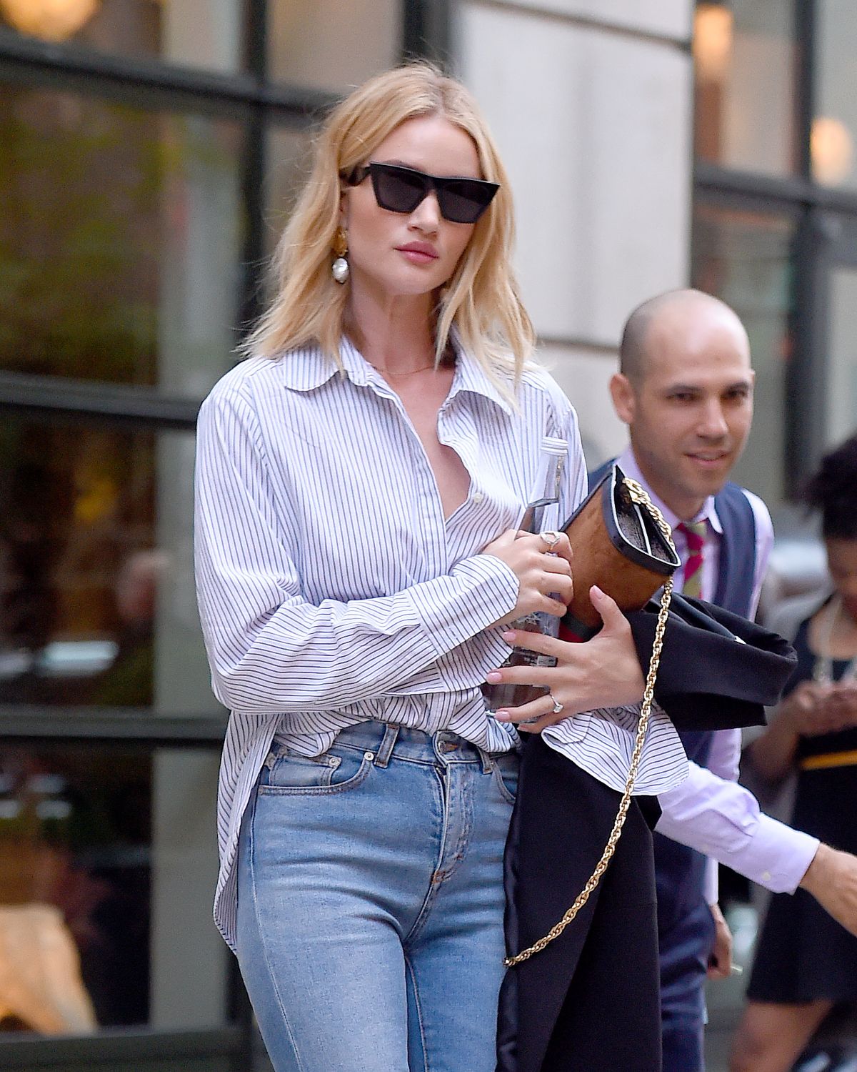 ROSIE HUNTINGTON-WHITELEY Out and About in New York 07/18/2018 – HawtCelebs