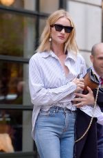 ROSIE HUNTINGTON-WHITELEY Out and About in New York 07/18/2018