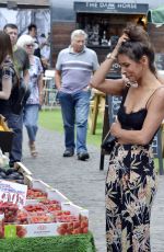 ROXANNE PALLETT Filming a Special Feature for Her FM Breakfast Radio Show in York City 07/18/2018